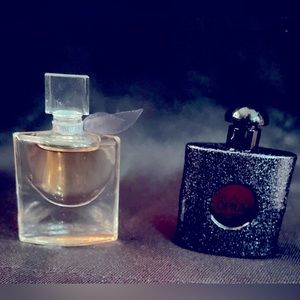 2 Mini perfumes ysl libre, Black Opium perfume, fragrance edt